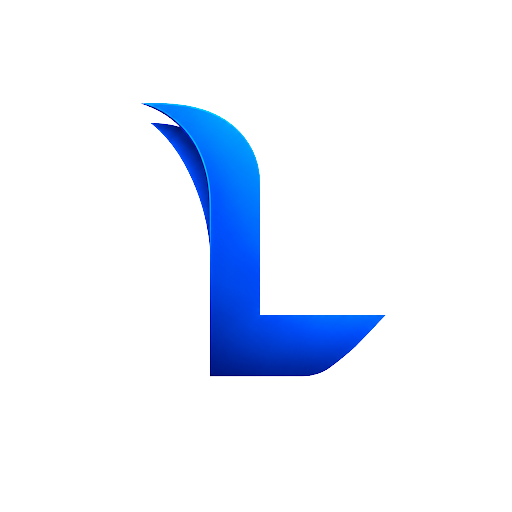 Lemeia AI blue L logo